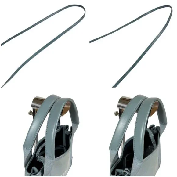 Balenciaga Navy Cabas Xxs Mini Tote Shoulder Bag 2-Way Light Blue - Picture 7 of 13